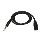 6.3MM TRS MALE TO XLR MALE CABLE 1.8M