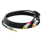EP 3.5MM MALE 2RCA CABLE 5M
